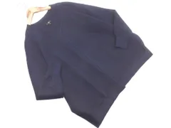 PLST プラステ Vネック ニット セーター sizeS/紺 ■◇ レディース