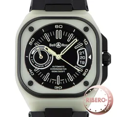 Bell＆Ross ベル＆ロス BR-X5 グリーンラム 世界限定500本 BRX5R-LUM-TC/SRB チタン（DLC加工）・LM3D（蓄光複合素材）【中古】のサムネイル