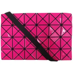 未使用品 イッセイミヤケ BAOBAO バオバオ ルーセント BB61 AG633 PVC ポリエステル ピンク ショルダーバッグ 0687 ISSEY MIYAKE
