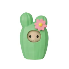 新品 シルバニア シルバニアファミリー 赤ちゃんアドベンチャーシリーズ みるくウサギの小さい赤ちゃんとサボテンコスチューム