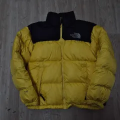 THE NORTH FACE ザノースフェイス 700 旧モデル Nuptse(ヌプシ) イェロー グースダウン ダウン アウター M(95)