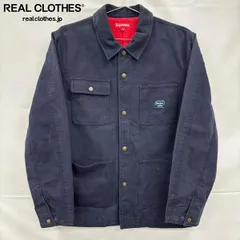 Supreme/シュプリーム【08AW】Red Built Chore Jacket/レッド ビルト チョア ジャケット/カバーオール/ネイビー/XLのサムネイル