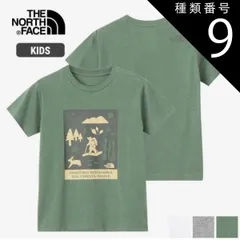 【新品】 種類9：Z(ミックスグレー)/130 ザ・ノース・フェイス Tシャツ キッズ ショートスリーブ シレトコトコティ THE NORTH FACE NTJ32534ST 知床トコさん 半袖 ジュニア 子供服 ギフト プレゼント メール便 (260304)