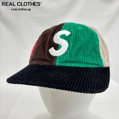 Supreme/シュプリーム【24AW】Corduroy S Logo 6-Panel/コーデュロイ Sロゴ 6パネル キャップ/帽子/マルチカラー