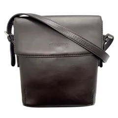 BURBERRY バーバリー ショルダーバッグ 斜め掛け レザー ブラウン ヴィンテージ クロスボディバッグ メンズ レディース 【ブランドギャラリー千林店】