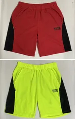 [浜館76-2245] SY32 by SWEET YEARS ハーフパンツ ショートパンツ 2枚セット Mサイズ レッド イエロー [中古品]のサムネイル