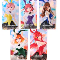 【５個セット＆未開封】 カラーバニーver. 映画五等分の花嫁 Trio-Try-iT Figure Color Bunny Ver.