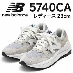 newbalance ニューバランス M5740CA スニーカー 23cm グレー