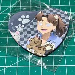 忍たま乱太郎 山田利吉 ナンジャタウン ハート 缶バッジ