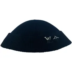 LOUIS VUITTON ルイヴィトン ビーニー・LVデュアル M79081 ブラック カシミヤ ニット メンズ 【中古】 42603K190のサムネイル