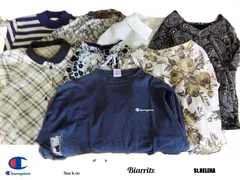 ●BIARRITZ、St.HELENA、Dans la rue 、Champion 他レディースファッション　トップス　14点セット　まとめ売り/mo-FH-19-6809/お洒落/上質