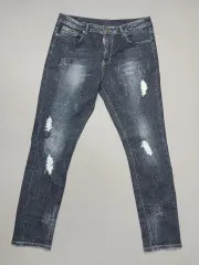 36 DSQUARED2 インディゴデニム スリムジーンズ