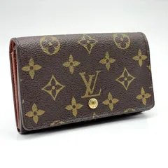 ルイヴィトン モノグラム / ポルトモネ ビエ トレゾール M61730 SP0031 / ブラウン 茶色 / 二つ折り 財布