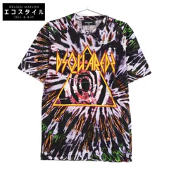 DSQUARED2 ディースクエアード ﾀｲﾀﾞｲ 半袖 ｸﾙｰﾈｯｸ Tｼｬﾂ XXS