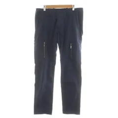 ジョセフオム JOSEPH HOMME テーパードパンツ 48 紺 ネイビー ジップポケット PPJZBW0704 /RRのサムネイル