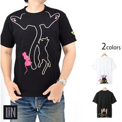 CREAM SODA Tシャツ ピンクドラゴン ロックンロールキャッツ 50th 