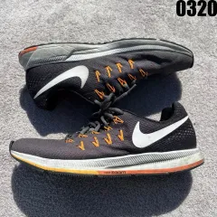 ナイキ ズーム ランニングシューズ ブラック オレンジ