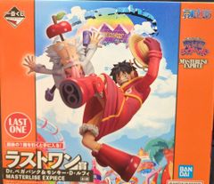 BANDAI SPIRITS 이치 반 쿠지 원피스 미래 섬 에그 헤드 라스트 원상 Dr. 베가펑크 & 원숭이 D 루피 MASTERLISE EXPIECE