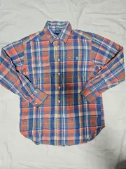 ポロラルフローレン パッチポケット チェックシャツ M