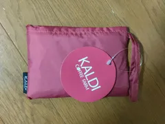 KALDIエコバッグ スモーキーピンク1個