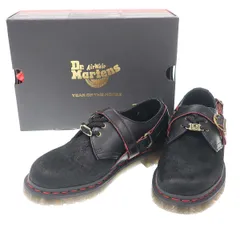 Dr.Martens ドクターマーチン 1461 YOTH  イヤー・オブ・ザ・ホース 午年 3 ホールハラコシューズ  ブラック UK5のサムネイル