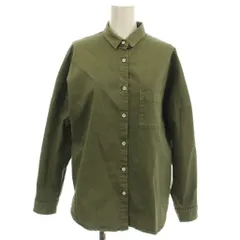 アッパーハイツ upper hights THE SHIRT シャツ ブラウス 長袖 1 カーキ 164CS01 /☆Gのサムネイル