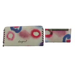 デシグアル Desigual 長財布 アクセサリーポーチ マルチカラー 白 ホワイト ピンク /SS ■OSのサムネイル