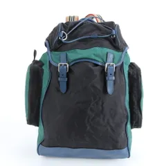 極美品 バーバリー ノバ チェック レザー ナイロン 2WAY リュックサック リュック バックパック バッグ A4 メンズ EWM DP28-9【中古】