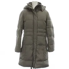 ロートレアモン LAUTREAMONT ダウンコート ロング 40 グレー フード付き /GG ■ECD001