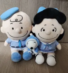 スヌーピー ルーシー＆チャーリー ぬいぐるみ ＆ スヌーピー キーホルダー