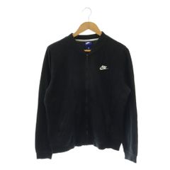 ナイキ NIKE ジップアップジャケット 長袖 XL ブラック ホワイト /DO ■ECD001