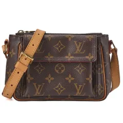LOUIS VUITTON ルイヴィトン モノグラム ヴィバシテPM M51165 ショルダーバッグ ブラウン （ゴールド金具）【中古】【送料無料】
