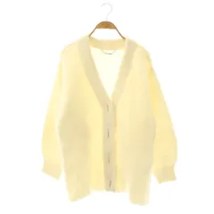 セルフォード CELFORD ヘアリーミディ丈カーディガン F オフホワイト 長袖 CWND244029 /GG ■ECD002