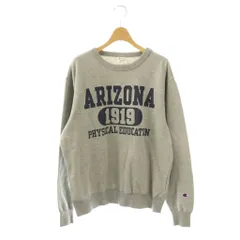 チャンピオン CHAMPION ロゴスウェット トレーナー プルオーバー L グレー ネイビー /CX  ■ECE003