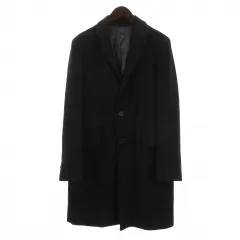 グリーンレーベルリラクシング ユナイテッドアローズ green label relaxing チェスターコート ウール ネイビー M 260317E アウター ■ECE003のサムネイル