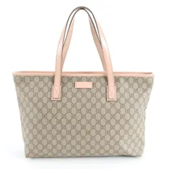 美品 グッチ GGスプリーム 211137 レザー トート バッグ 肩掛け ショルダー ハンド レディース RRM DR35-7【中古】