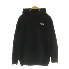 ザノースフェイス THE NORTH FACE スクエアロゴフーディ スウェットパーカー 長袖 プルオーバー 裏起毛 S ブラック /MY ■OS ■ECD001