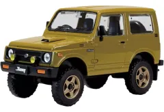 【新品】プラモデル 1/32 スズキ JA11 ジムニー カスタムホイール(オリーブ) 「楽プラ スナップキットシリーズ No.18CU-OE」 [204153]