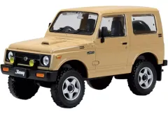 【新品】プラモデル 1/32 スズキ JA11 ジムニー カスタムホイール(カーキ) 「楽プラ スナップキットシリーズ No.18CU-KI」 [204139]