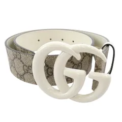 GUCCI グッチ 400593 HUH4V 9761 GG ダブルG マーモント バックル ベルト【新古品】【未使用】【中古】