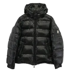 MONCLER モンクレール 420914036606 68950 モンクレールジャパンタグ MAYA GIUBBOTTO マヤ ロゴワッペン ダウンジャケット ブラック系 1【中古】