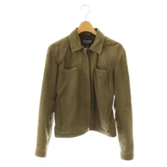 ポロジーンズ ラルフローレン POLO JEANS ジャケット スエード 山羊革 M ダークベージュ /MI ■ECC002