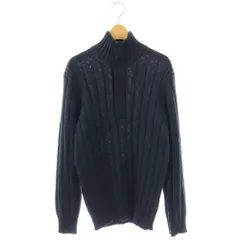 ダナキャランニューヨーク DKNY ニット セーター 長袖 ハイネック XL 紺 /NR ■ECC001のサムネイル