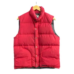 90s SIERA DESIGNS シエラデザイン ダウンベスト レッド サイズM No.S195