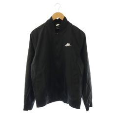 ナイキ NIKE ジャケット ジップアップ 総裏地 L ブラック /DO ■ECE003