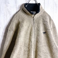 【海外モデル】90s～00s アニマル 馬 ベージュ ポーラーテック ボア フリース ジャケット #300