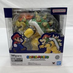 S.H.Figuartsスーパーマリオクッパ とヨッシー塗装済み可動 - メルカリ