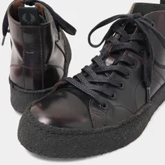 ジョージコックス　フレッドペリー　モンキーブーツ　コラボ　ボルドー　厚底