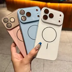 新品未使用 iphone15 ケースシンプルカラー MagSafe対応iPhoneケース