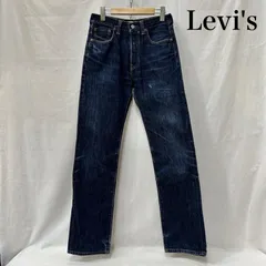 リーバイス 501 デニムパンツ Gパン 08501 ボタンフライ 赤タブ 濃紺 メンズ 30インチ ISItems【USED】【古着】【中古】50155355